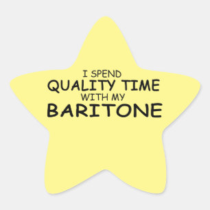Quality Time Baritone Star Sticker