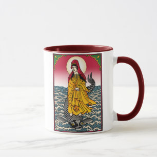 Quan Yin with Dharmachakra Mug