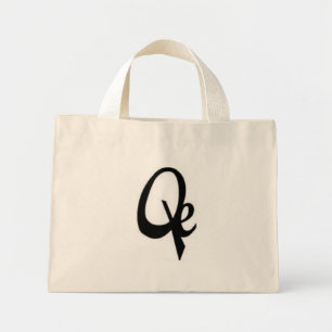 Quancheye Recordz Bagz Mini Tote Bag