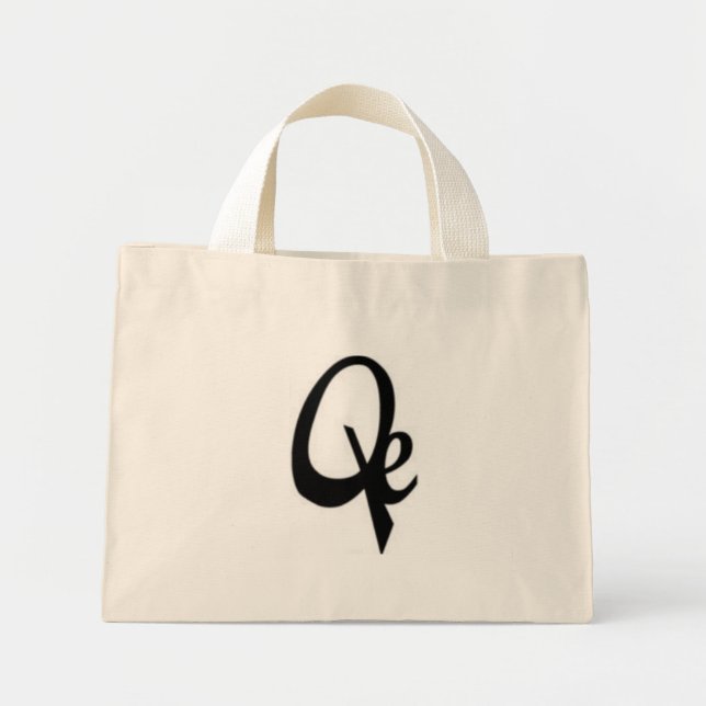 Quancheye Recordz Bagz Mini Tote Bag (Front)
