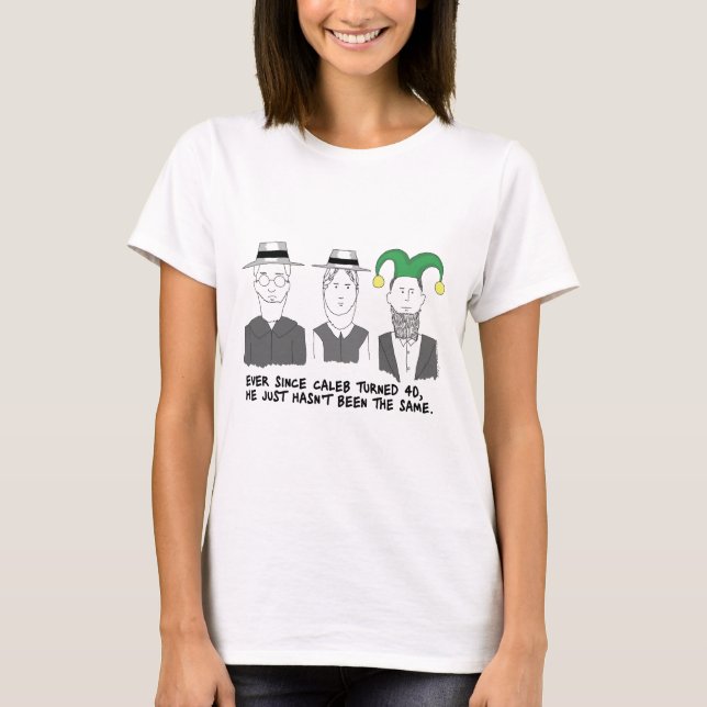 Quand bébé du tour 40 d'Amish - T-shirt de poupée (Devant)