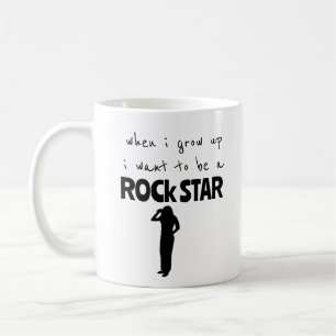 Quand j'ai grandi Rock Star café Mug