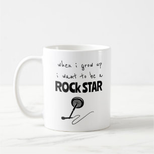 Quand j'ai grandi Rock Star café Mug