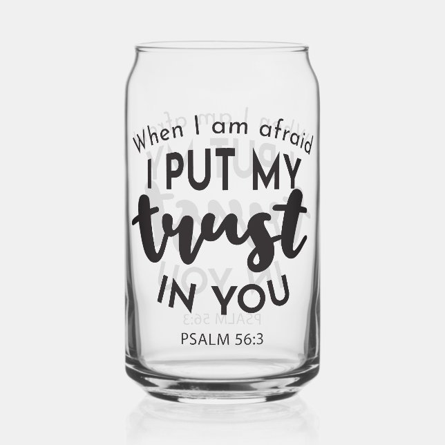 Quand j'ai peur, je mets ma confiance en vous Cita (Recto)