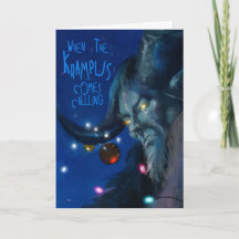 Quand la Krampus arrive à appeler la carte de vaca