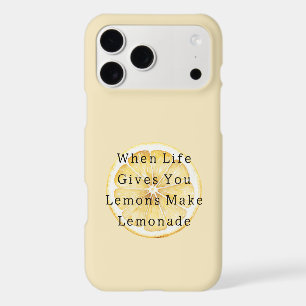 Quand la vie vous donne des citrons