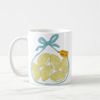 "Quand la vie vous donne des citrons" Café Mug