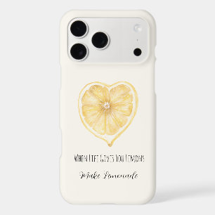 Quand la vie vous donne des citrons faites du cœur