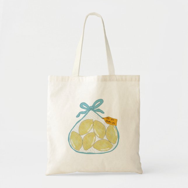 "Quand la vie vous donne des citrons" Sac fourre-t (Devant)