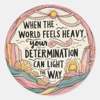 Quand le monde ressent des autocollants