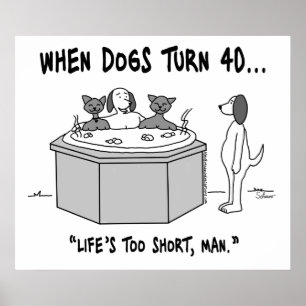 Quand les chiens tournent 40 Poster