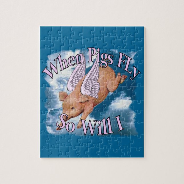 Quand les porcs pilotent des tailles du puzzle (2) (Vertical)