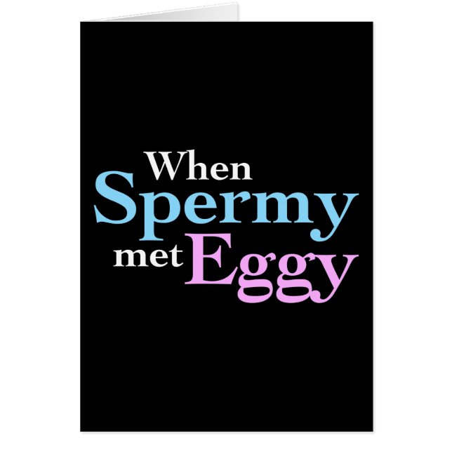Quand Spermy a rencontré Eggy (Devant)