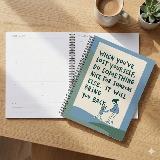 Quand vous avez perdu votre planificateur (Encourage kindness with this inspirational planner! )