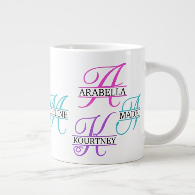 [Quantity] x [Size] [Material] [Style] Dinner Bowl Large Coffee Mug (Right)
