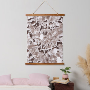 Quantum Angular Momentum Colourful Pattern  Hanging Tapestry