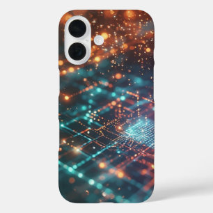 Quantum Circuit Flow iPhone 16 Case
