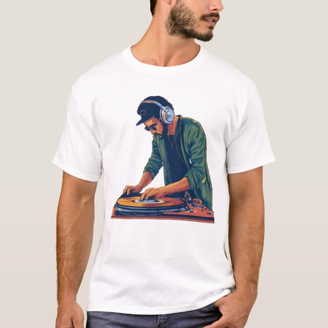 Quantum DJ Soundwave  T-Shirt (Front)