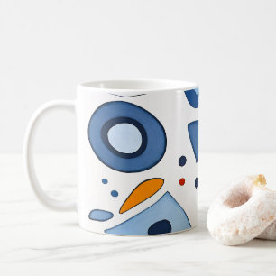 Quantum Dot Dreams Abstract Coffee Mug