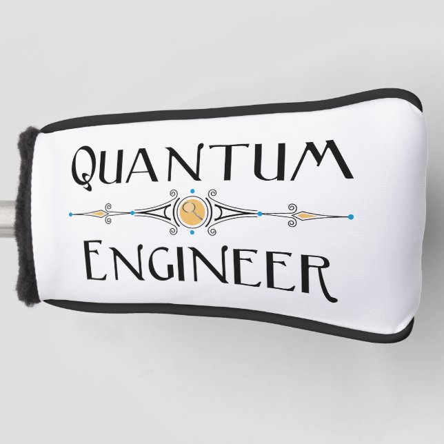 Quantum Engineer Line Golf Head Cover (Front)