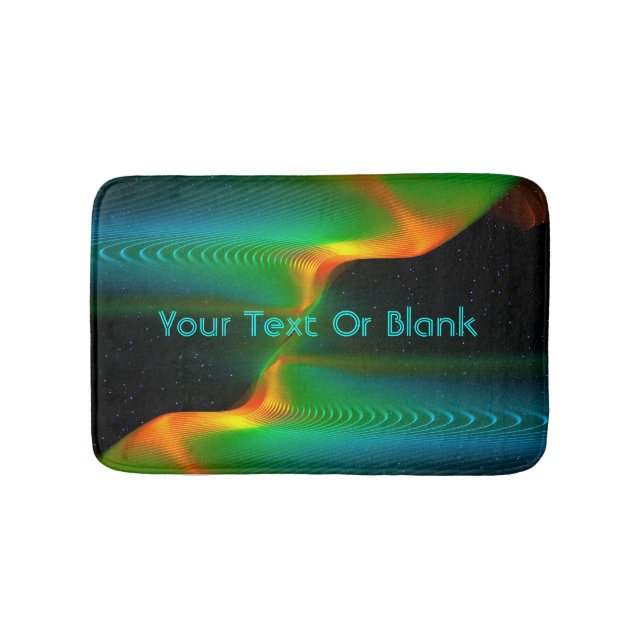Quantum Entanglement Bath Mat (Front)