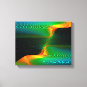 Quantum Entanglement Canvas Print
