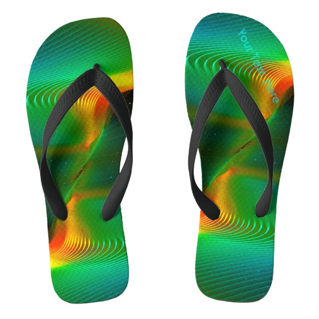 Quantum Entanglement Flip Flops (Footbed)
