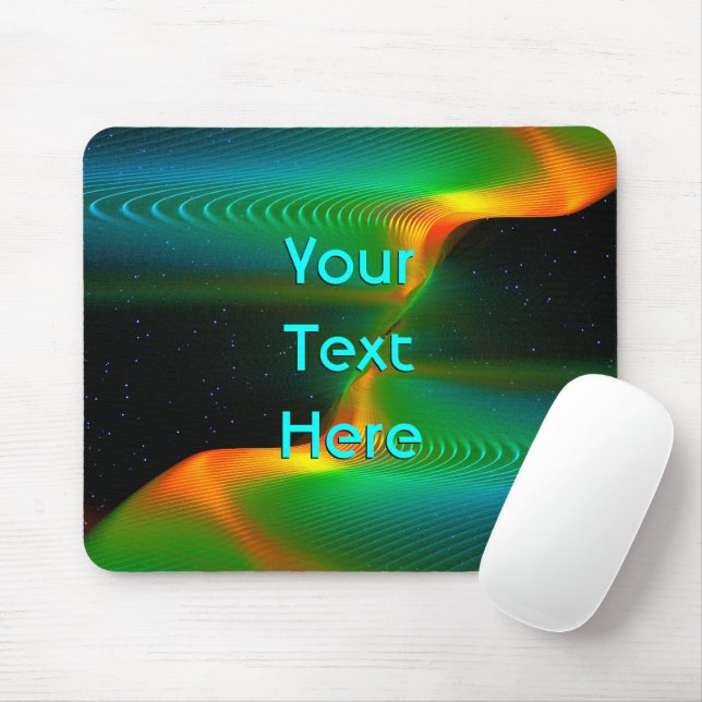 Quantum Entanglement Mouse Pad (With Mouse)
