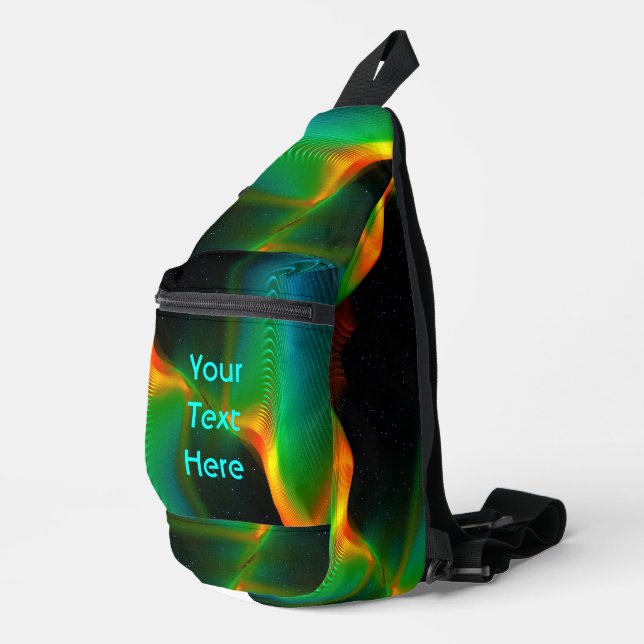Quantum Entanglement Sling Bag (Right Corner)
