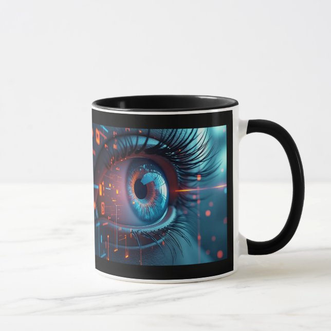 Quantum Eye left hand combo mug (Right)