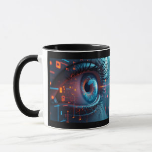 Quantum Eye right hand combo mug