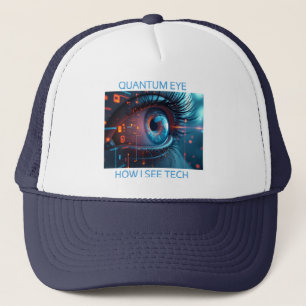 Quantum Eye Tech trucker hat