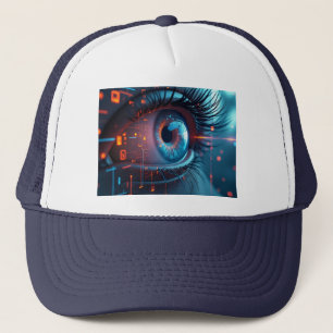 Quantum Eye trucker hat