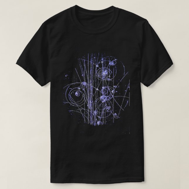 Quantum Mechanics Higgs Boson LHC Particle Physics T-Shirt (Design Front)