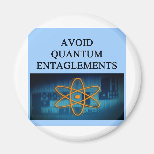 QUANTUM mechanics. Magnet (Front)