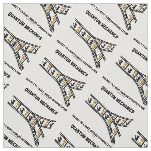 Quantum Mechanics Many Worlds Interpretation Fabric