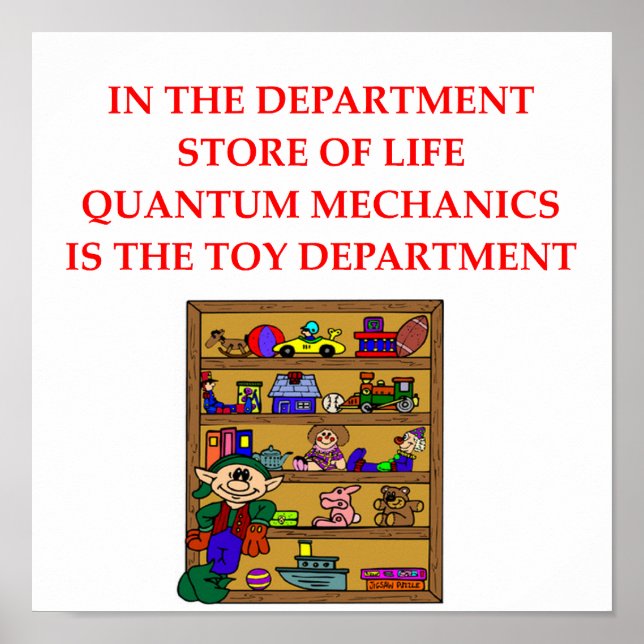 QUANTUM mechanics poster (Front)