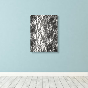 Quantum Mechanics Twisted Rope Pattern Canvas Print