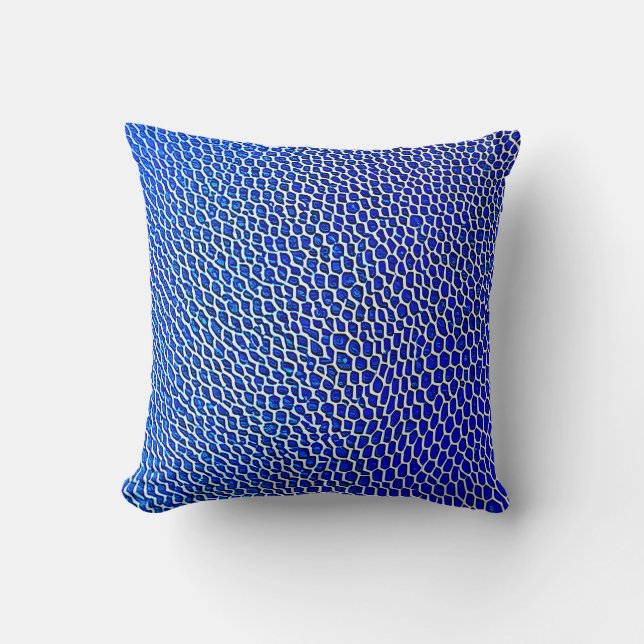 "Quantum Mesh" Throw Pillow (Front)
