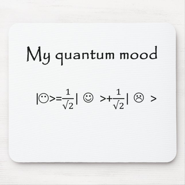 quantum mood normalised mouse pad (Front)
