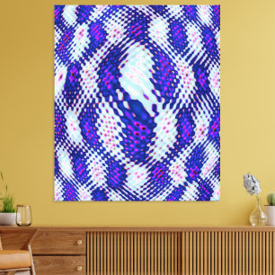Quantum Nebula Formation Design  Canvas Print