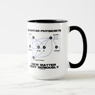 Quantum Physicists View Matter Very Seriously Mug