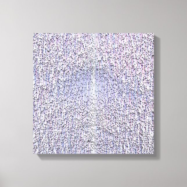 Quantum Physics Geometric Pattern  Canvas Print (Front)