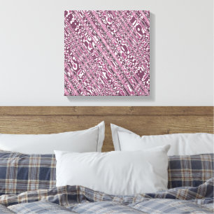 Quantum Physics Liquid Kinetic Painting  Canvas Print
