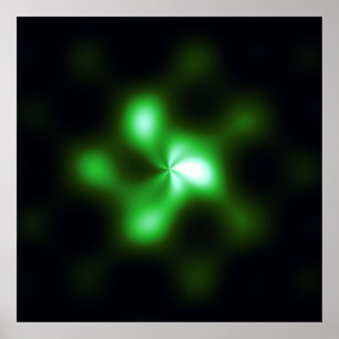 Quantum Physics Superposition  Poster