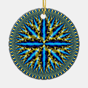 'Quantum Seed' Ceramic Ornament