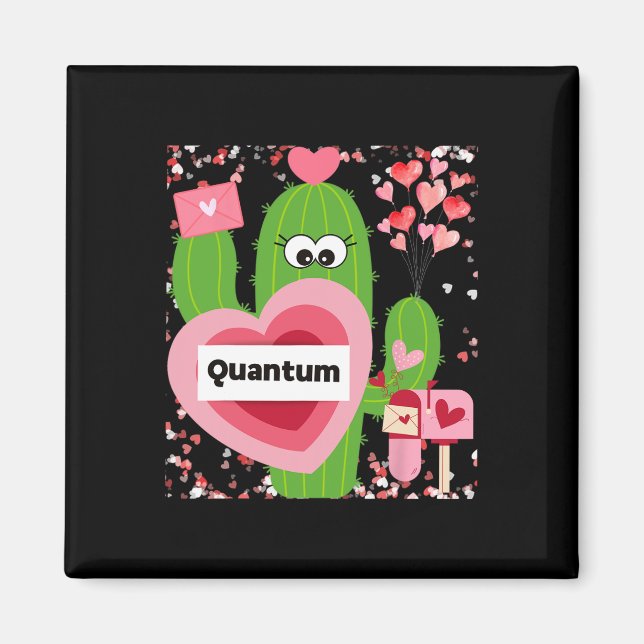 Quantum Valentine  Magnet (Front)