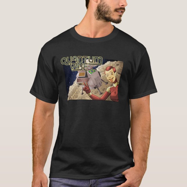 Quantum Vibe: Nicole Finds A Probe T-Shirt (Front)