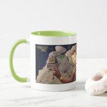 Quantum Vibe Nicole In Space Two Tone Mug