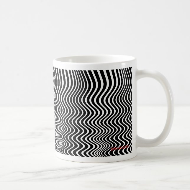quantum waves coffee mug (Right)